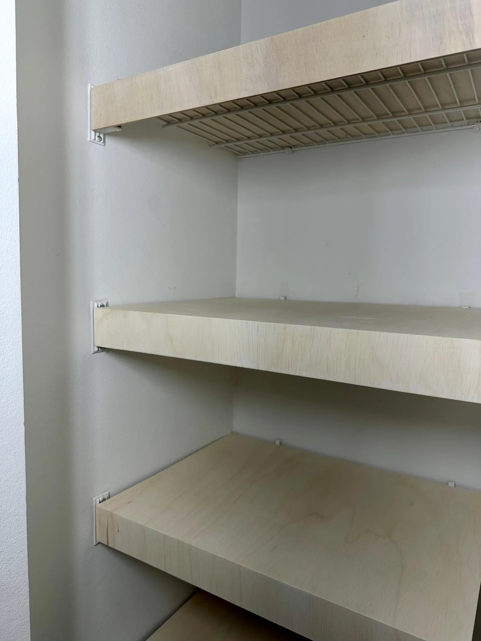 Wood Wire Shelf Cover